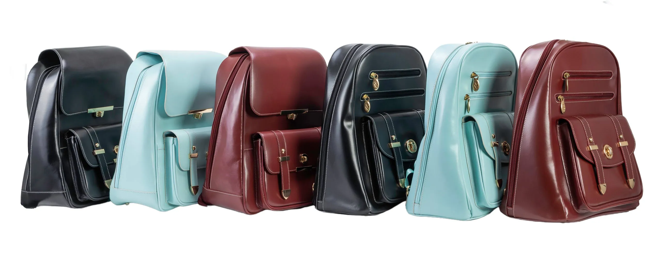 MARYVILLE | 11" Leather Business Laptop Tablet Backpack