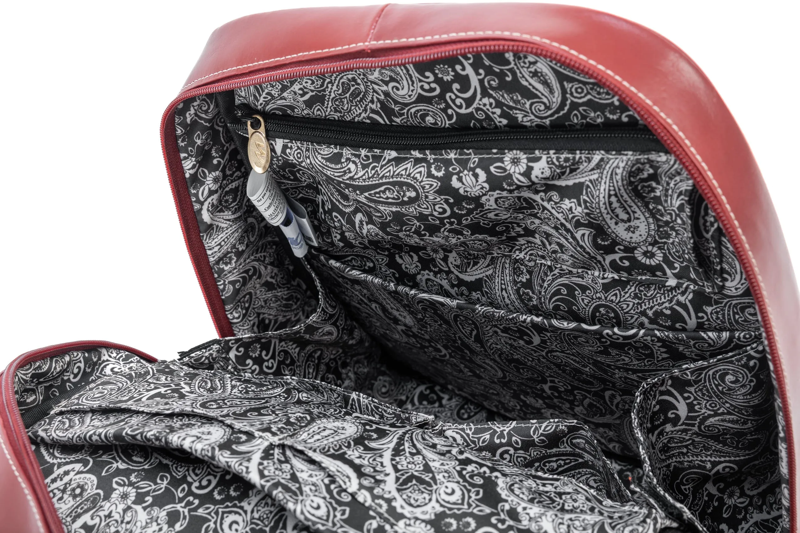 MARYVILLE | 11" Leather Business Laptop Tablet Backpack
