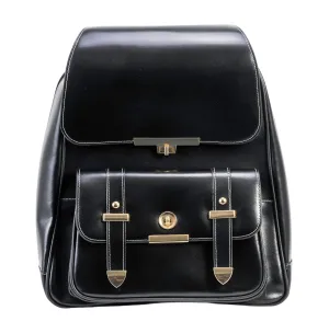 MARYVILLE | 11" Leather Business Laptop Tablet Backpack