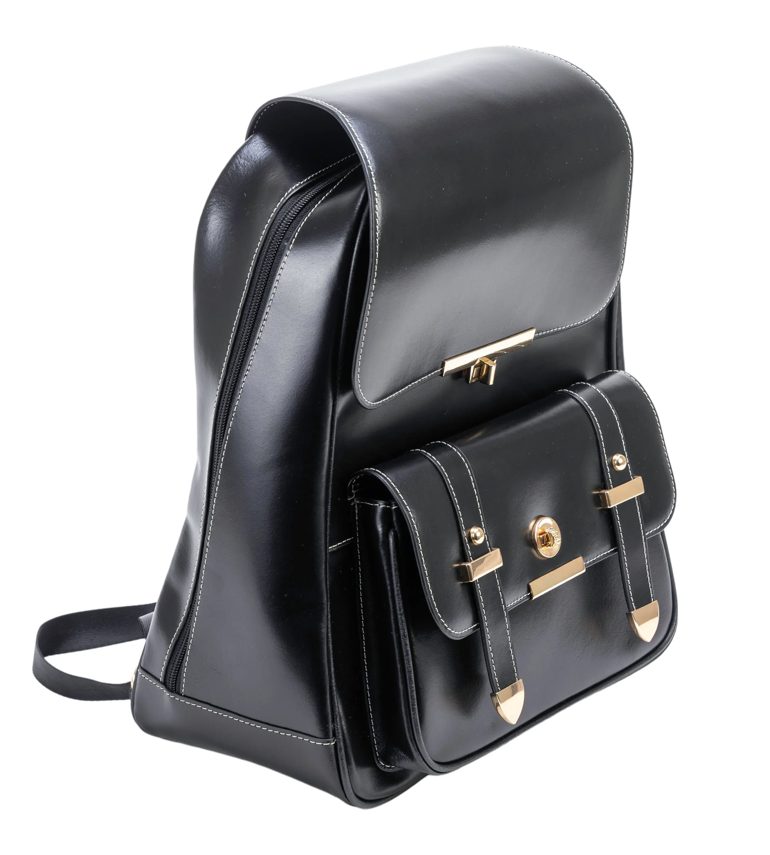 MARYVILLE | 11" Leather Business Laptop Tablet Backpack