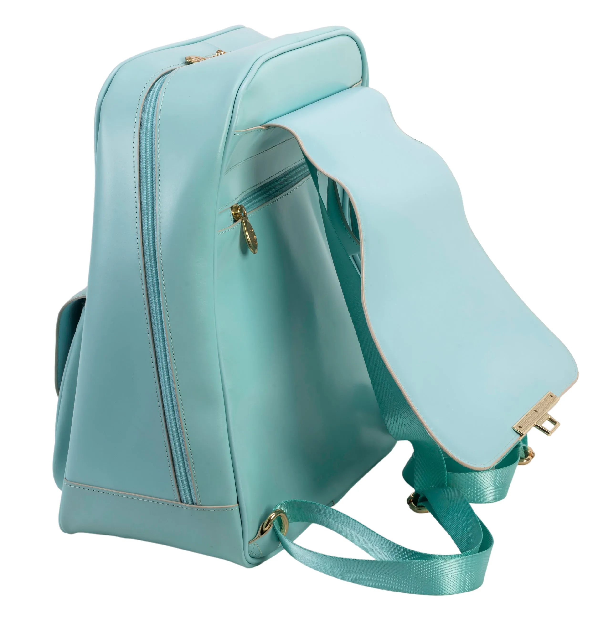 MARYVILLE | 11" Leather Business Laptop Tablet Backpack