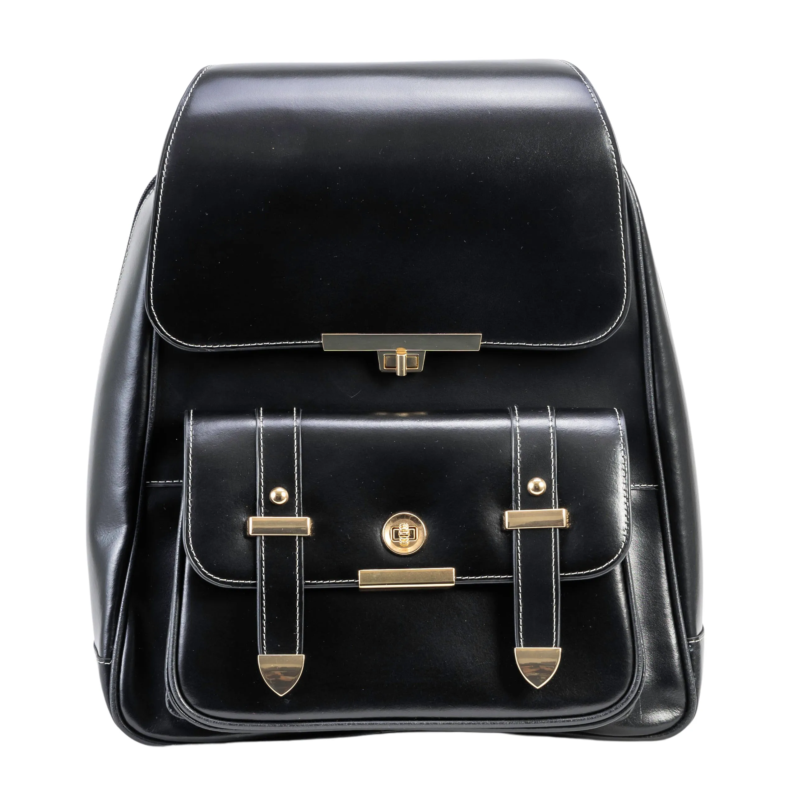 MARYVILLE | 11" Leather Business Laptop Tablet Backpack