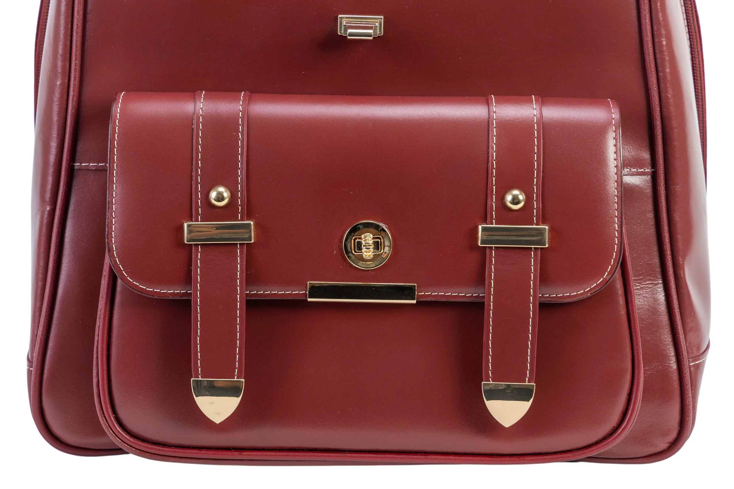 MARYVILLE | 11" Leather Business Laptop Tablet Backpack