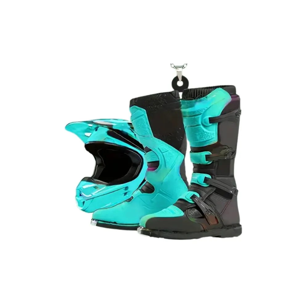MCA MX Helmet And Boots Acrylic Chain