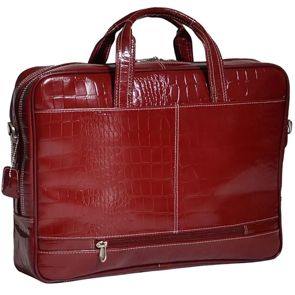 Mcklein USA Servano 13" Leather Tablet Briefcase