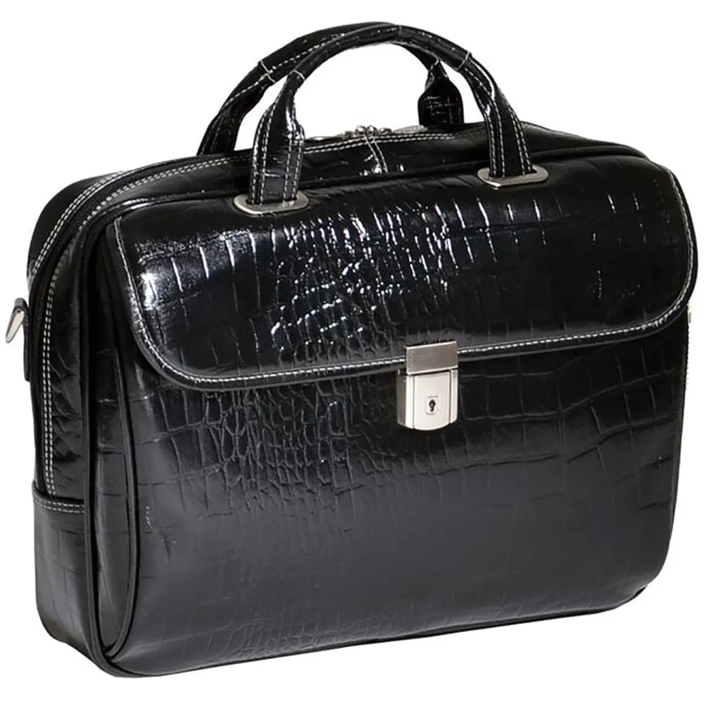 Mcklein USA Servano 13" Leather Tablet Briefcase
