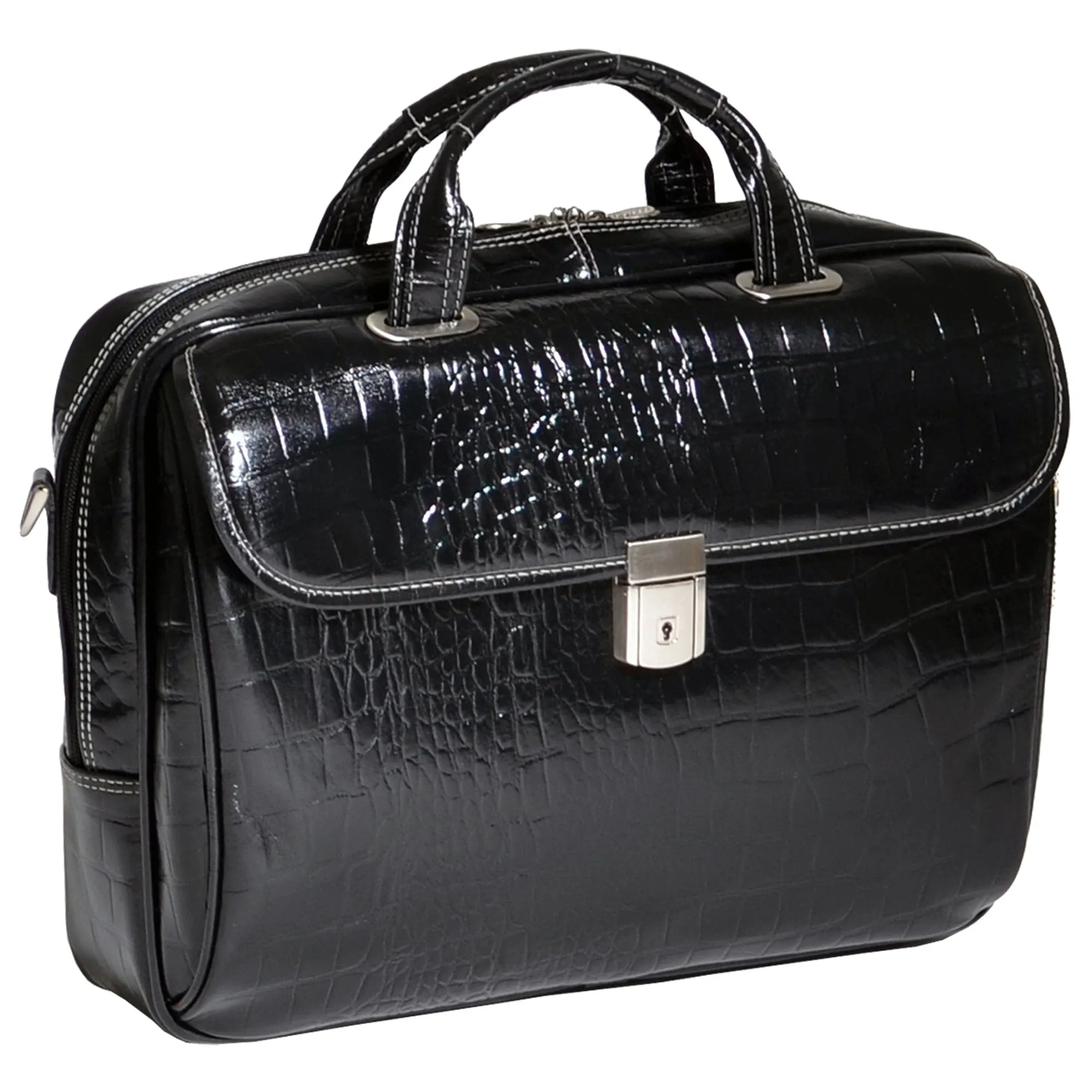 Mcklein USA  Settembre 15" Leather Medium Ladies Laptop Briefcase