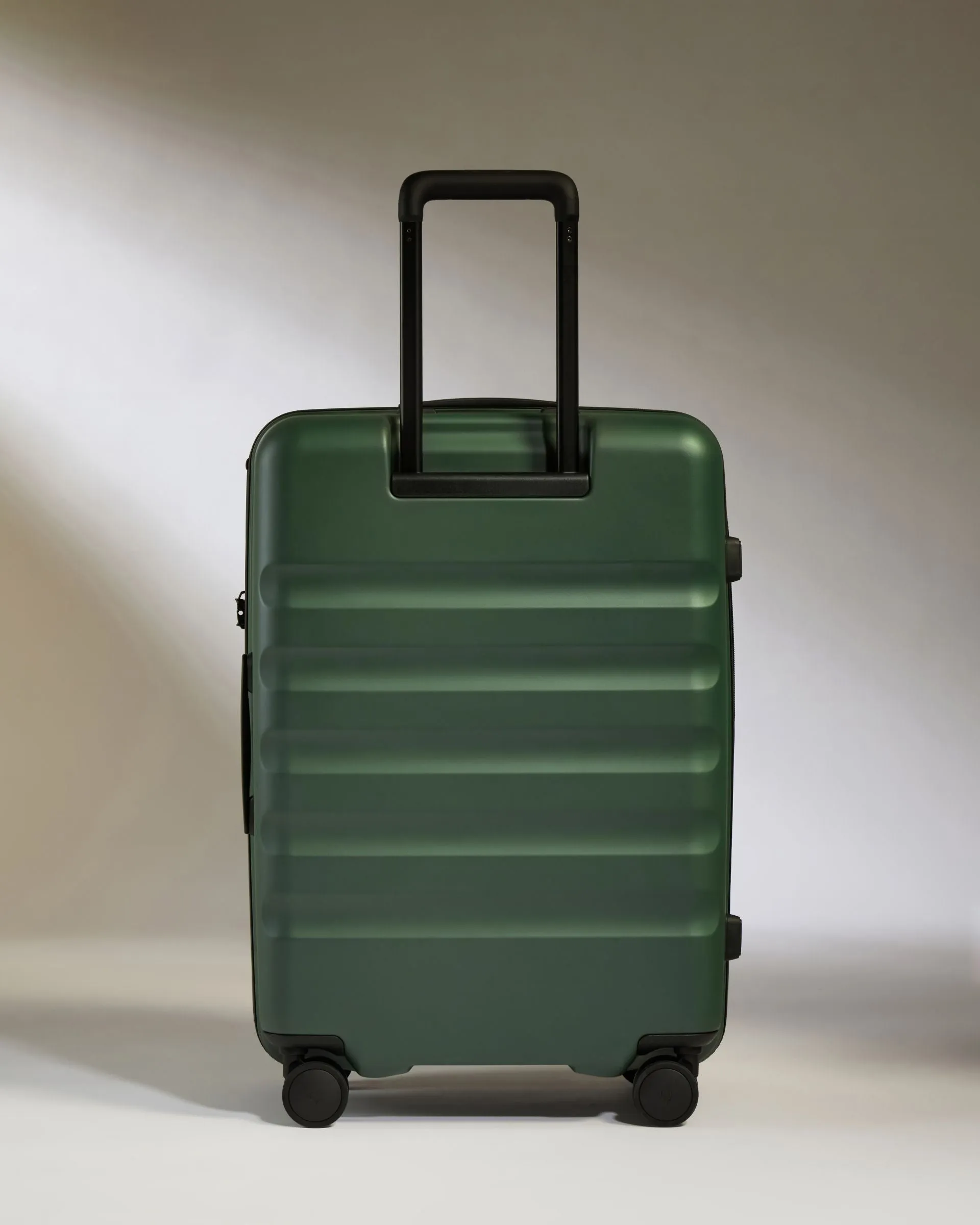 Medium Luggage in Antler Green - Icon Stripe
