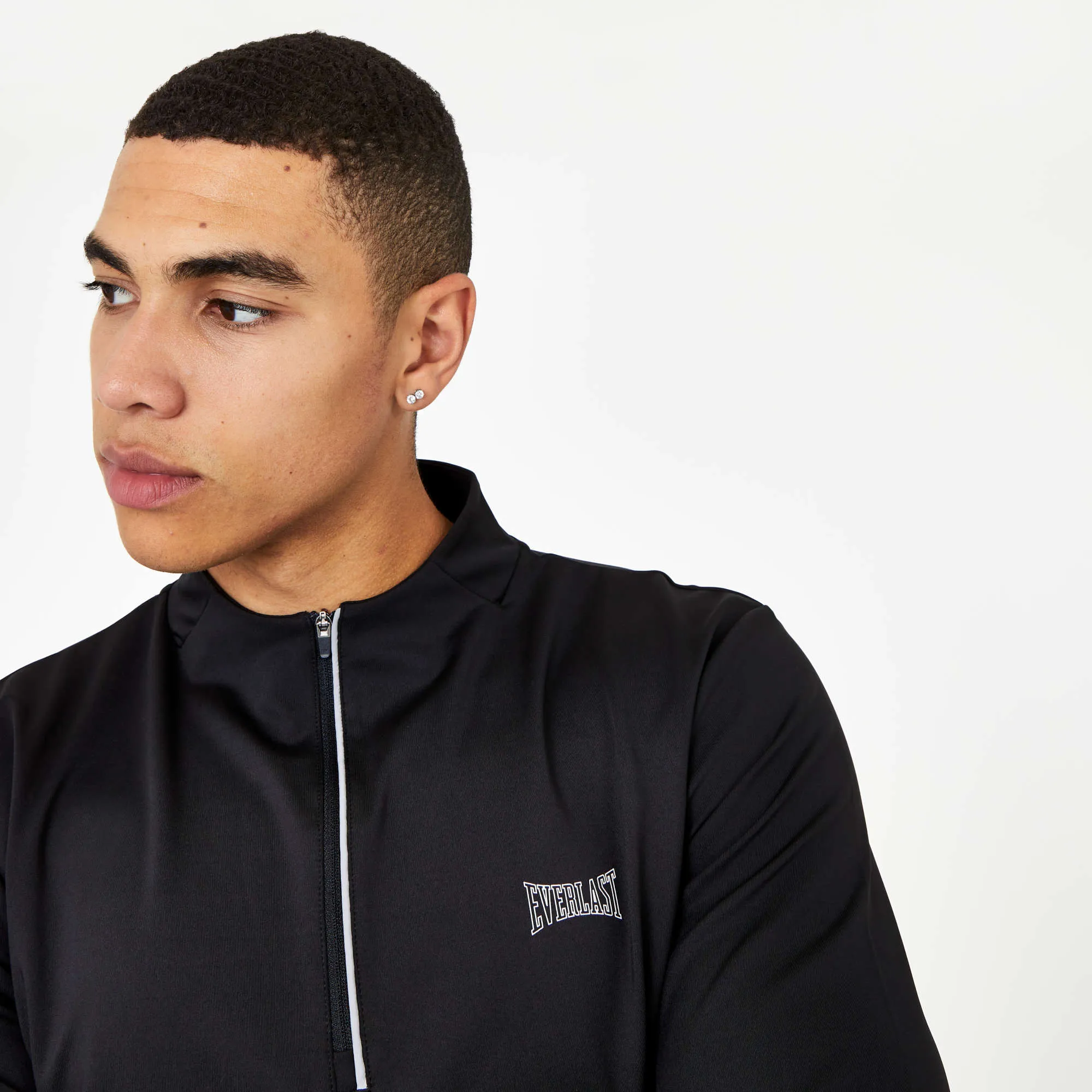 Men's Half Zip Long Sleeve Shirt
