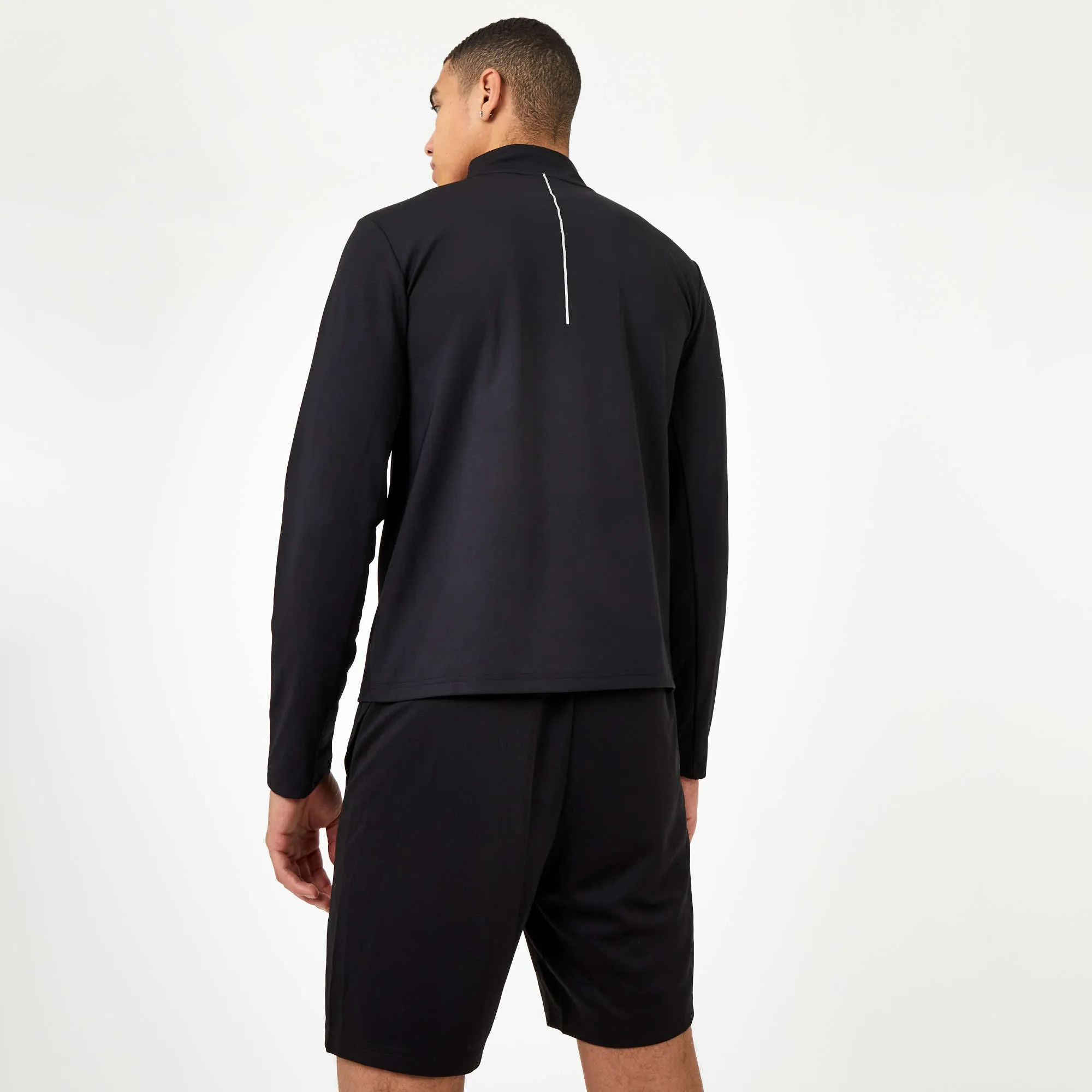 Men's Half Zip Long Sleeve Shirt