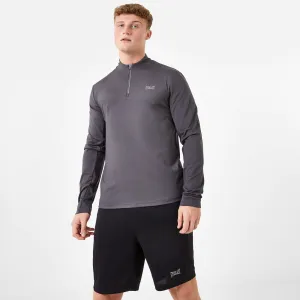Men's Half Zip Long Sleeve Shirt