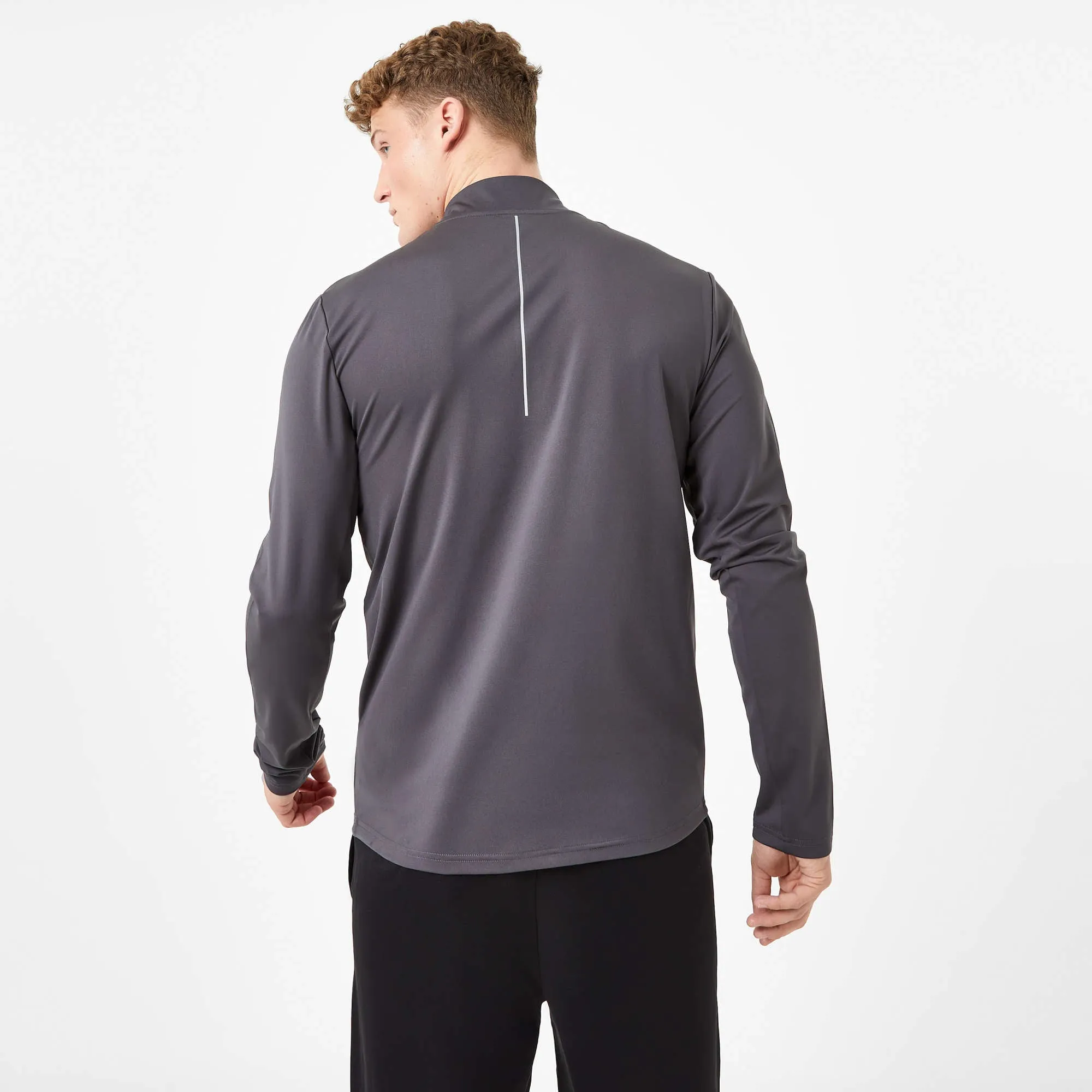 Men's Half Zip Long Sleeve Shirt