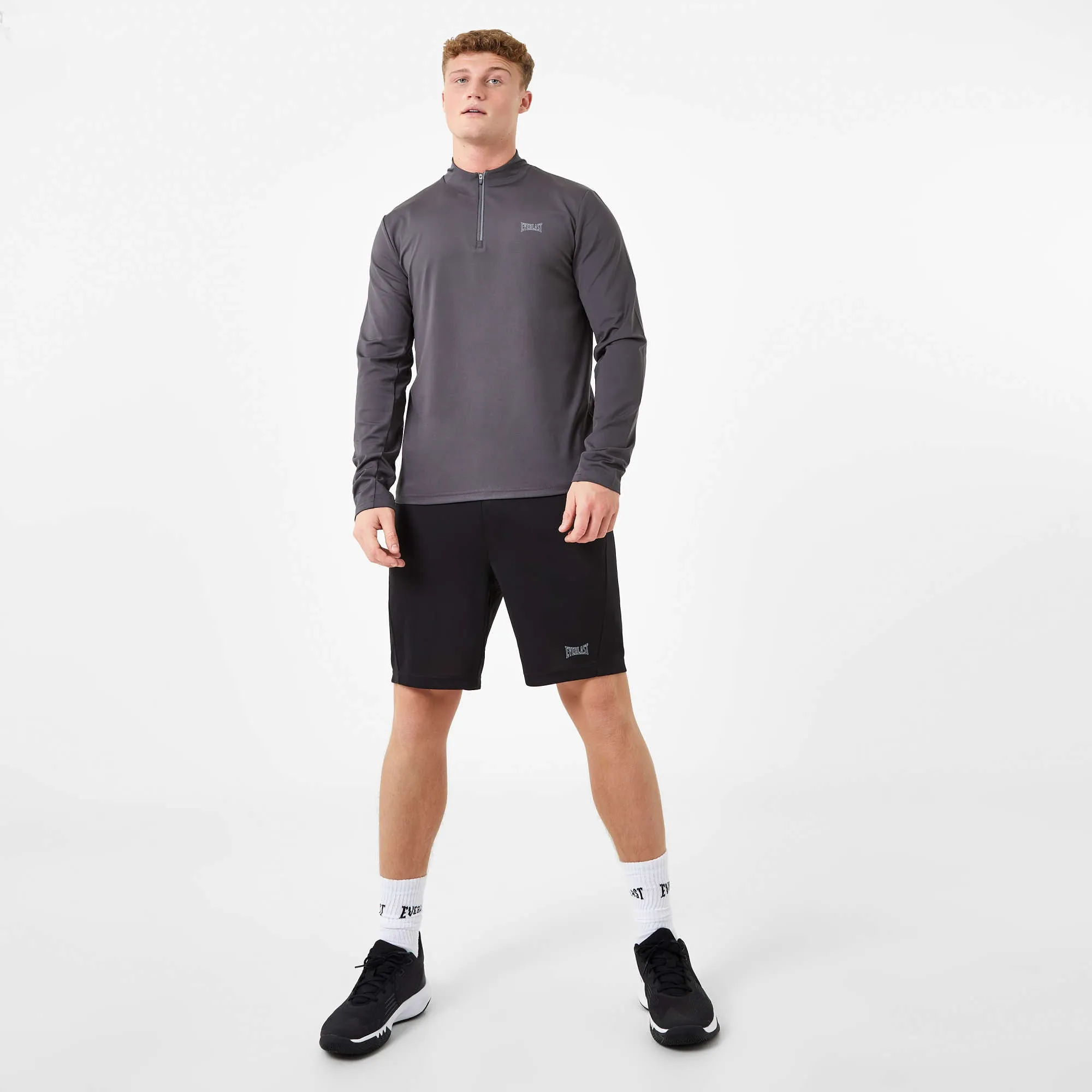 Men's Half Zip Long Sleeve Shirt