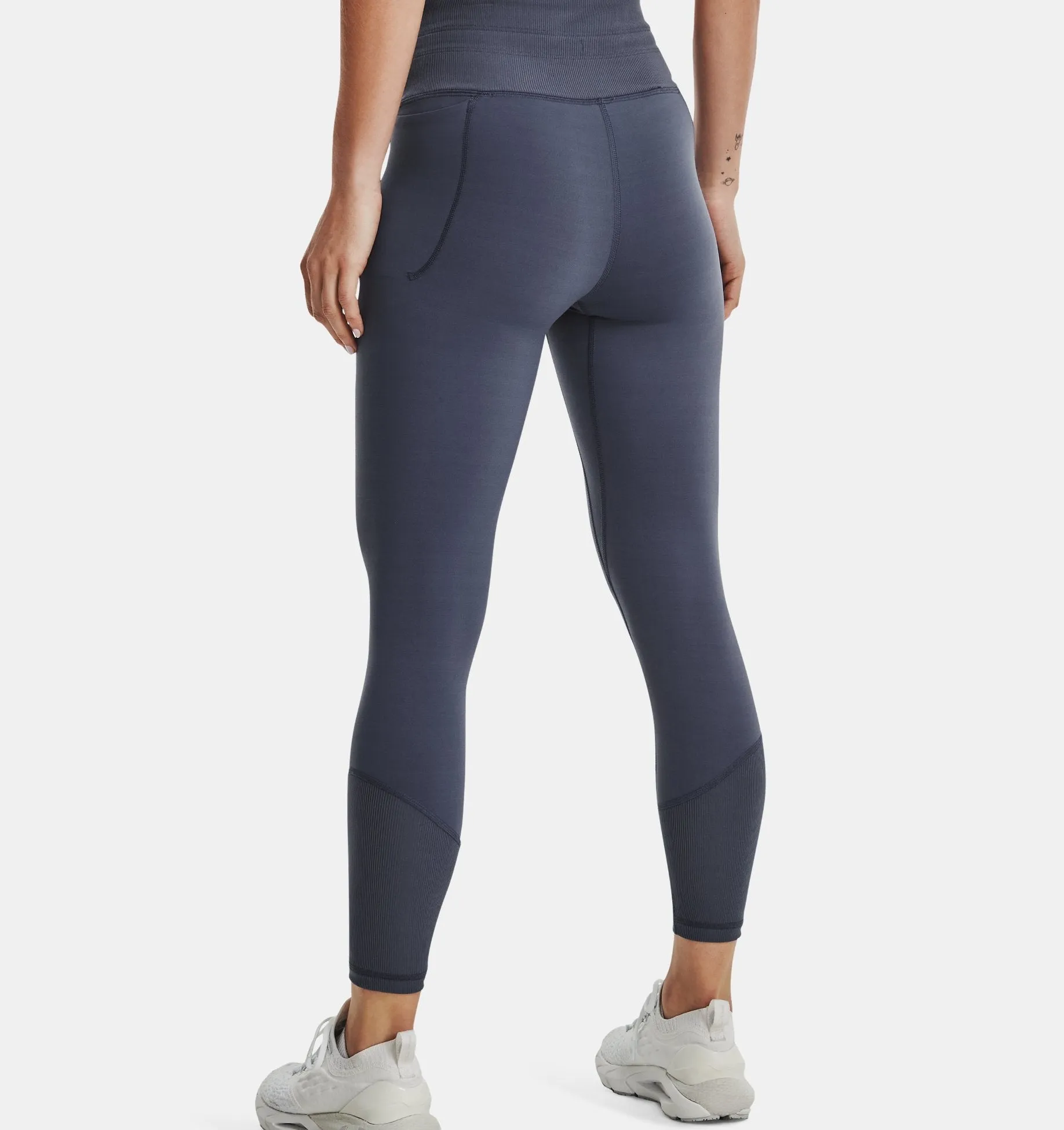 MERIDIAN RIB WAISTBAND ANKLE LEGGINGS WOMEN'S
