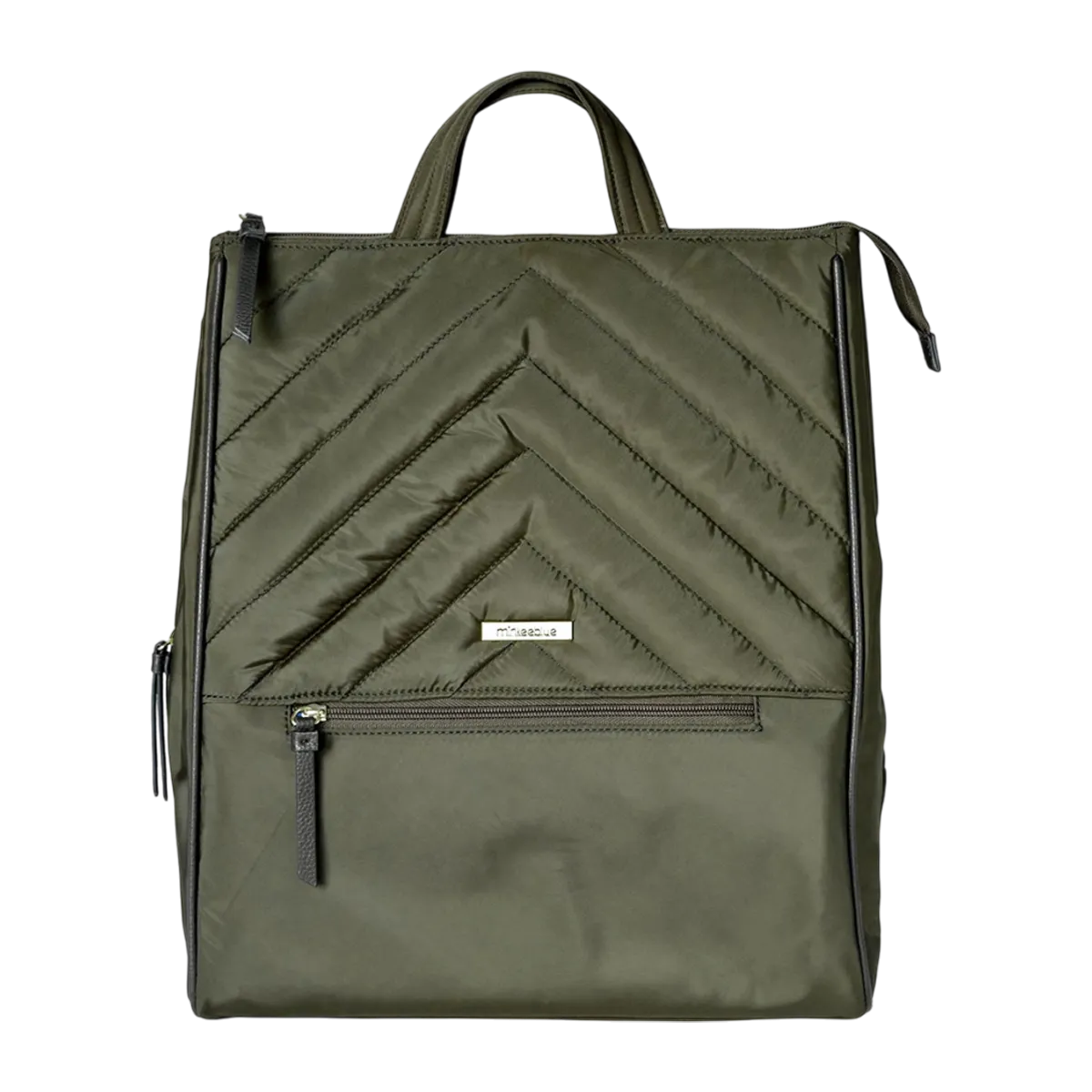 MinkeeBlue Puffer Amber Backpack with Lunch and Shoe Bag