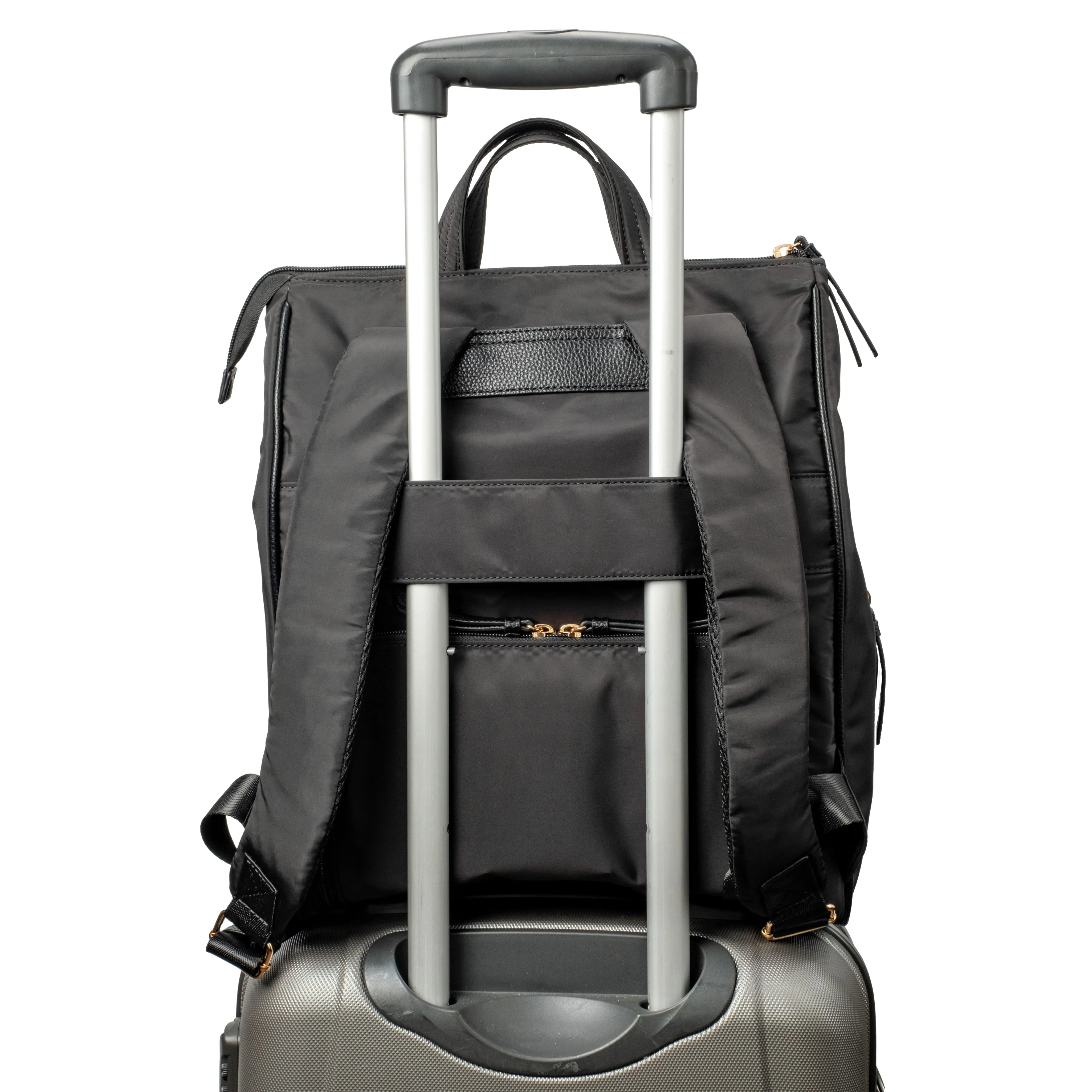 MinkeeBlue Puffer Amber Backpack with Lunch and Shoe Bag