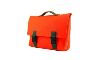 M.R.K.T. Kel 134340b Briefcases, Sweet Tangerine/Navy Blue