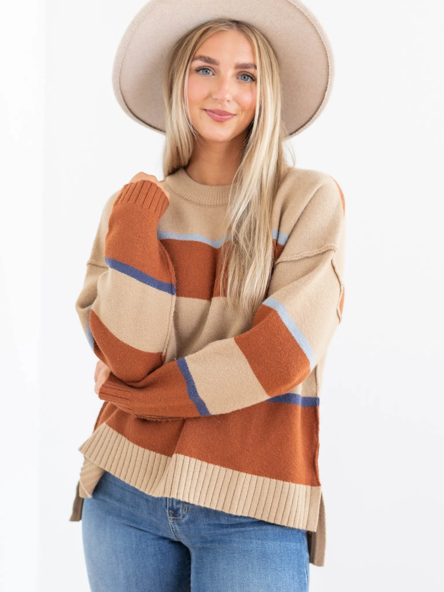 Multi Striped Sweater