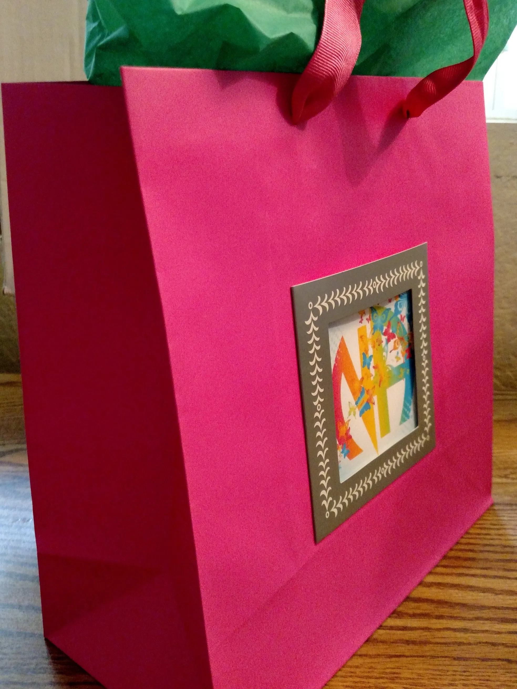 NA Butterfly Gift Bag