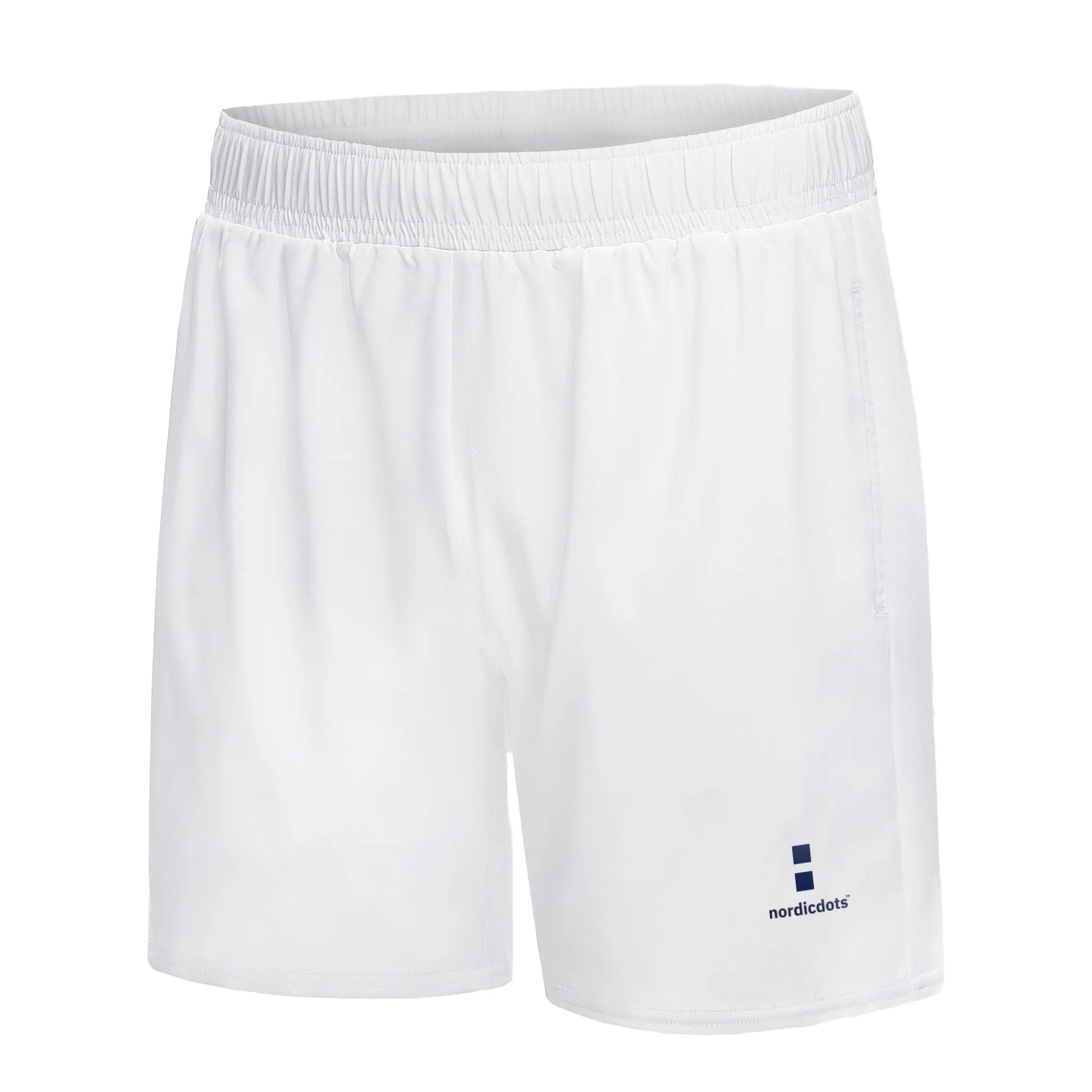 nordicdots Performance Shorts White