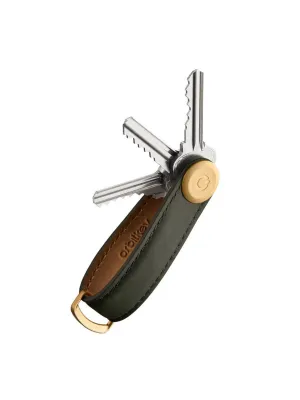 Orbitkey Crazy Horse Leather Forest Green/Green