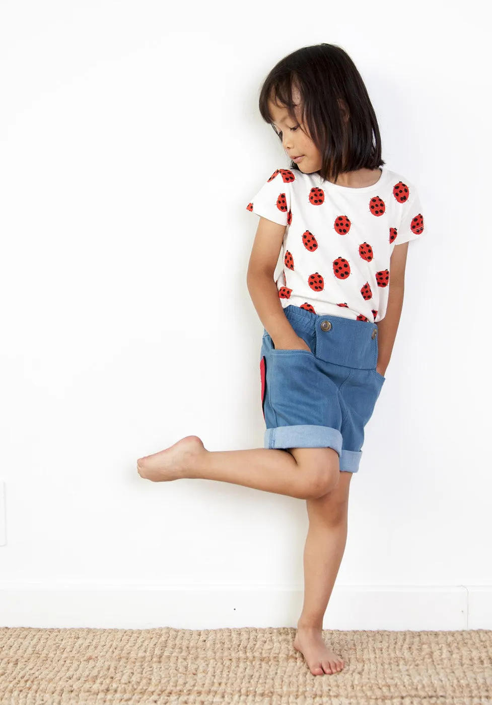 Organic Cotton Lady Bug T-shirt