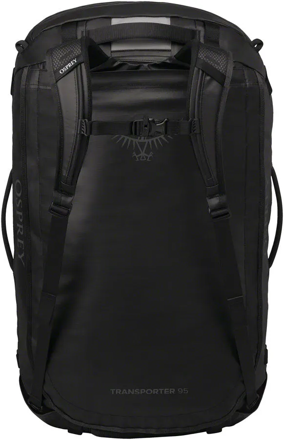 Osprey Transporter 95 Duffel Bag - Raven Black