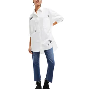Oversize Shirt with Fantasy Art