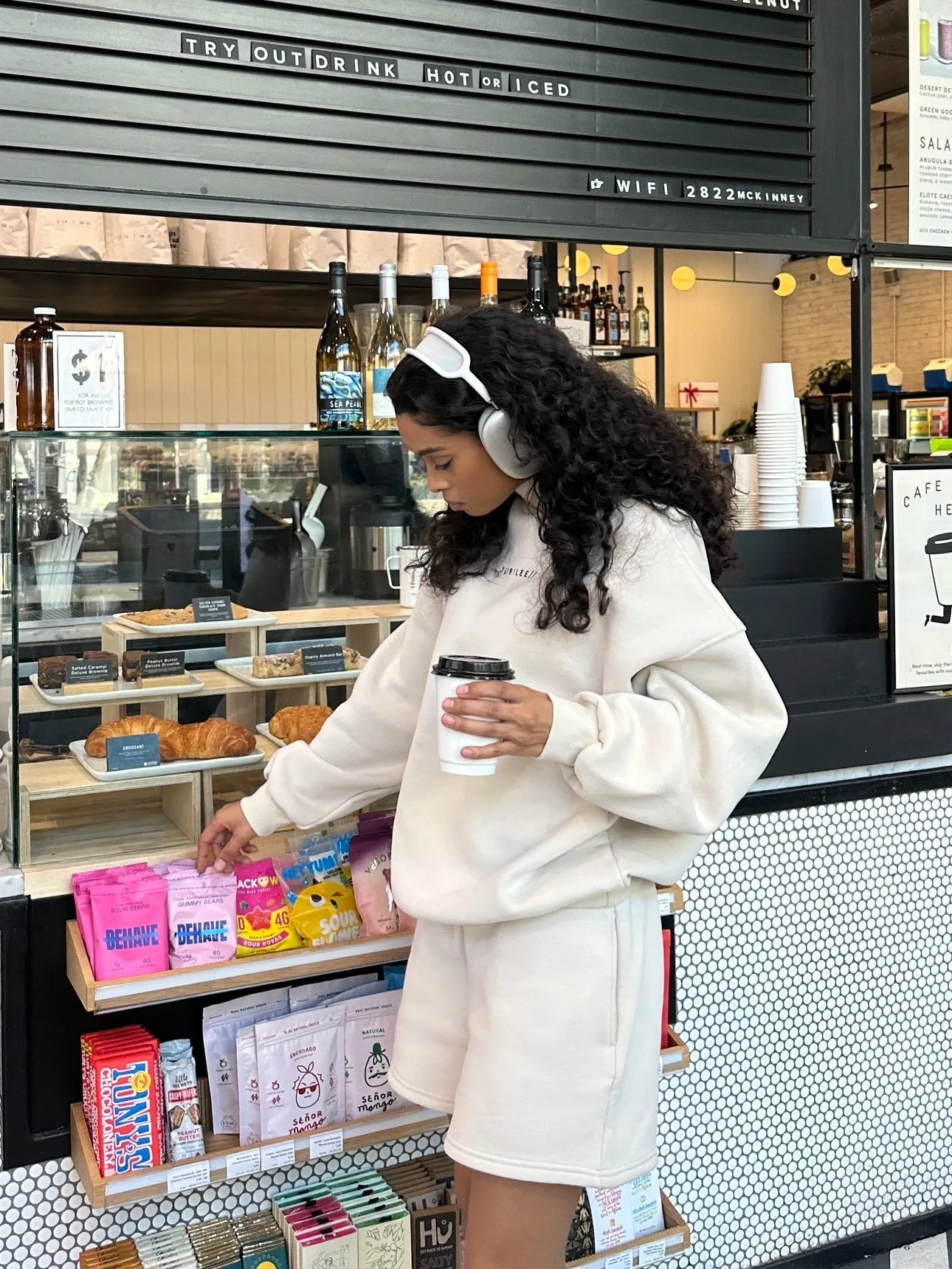 Oversized Turtleneck Sweatshirt