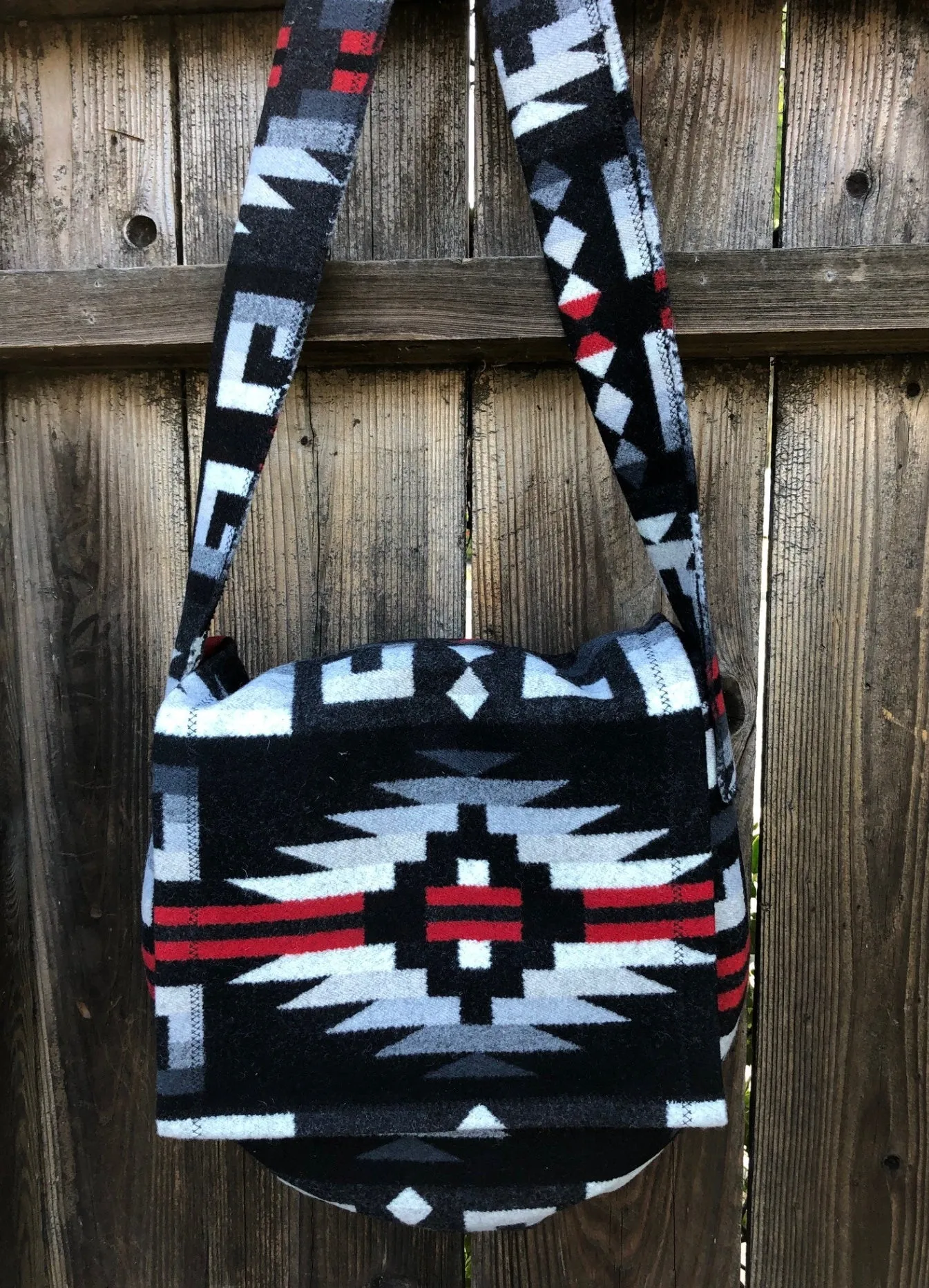 Pendleton Wool Drum Bags 13"