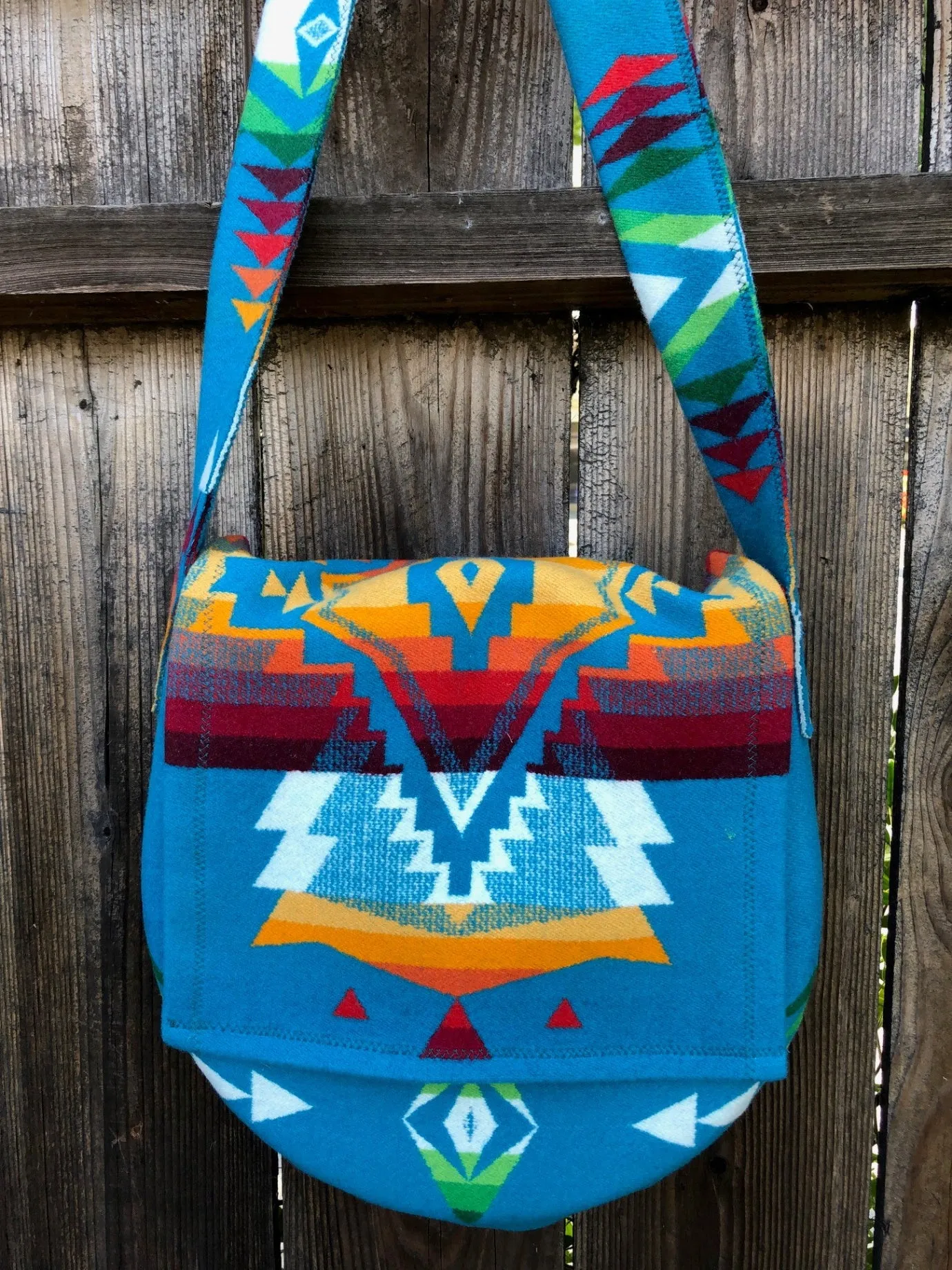 Pendleton Wool Drum Bags 13"