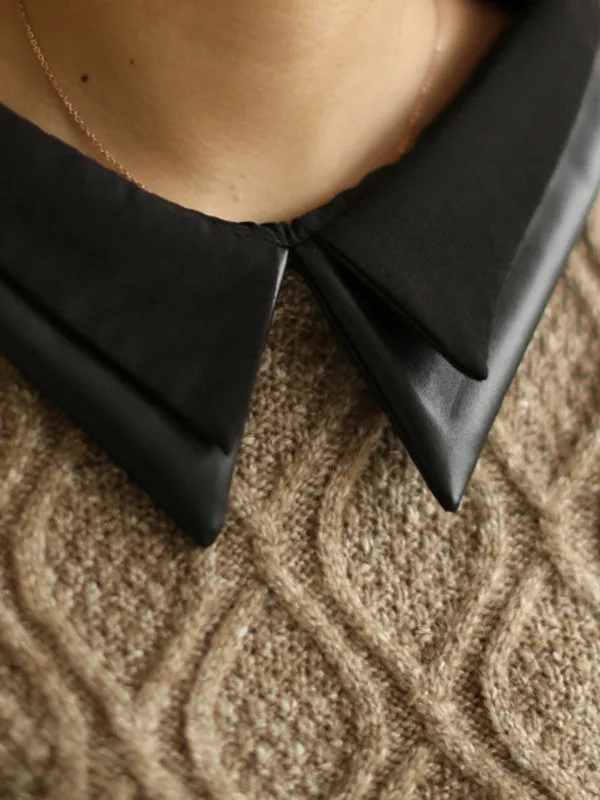 Peter Pan collar sweater
