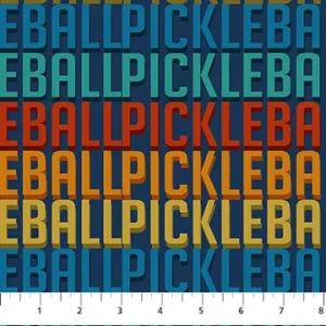 Pickleball 27533-48 Navy Multi
