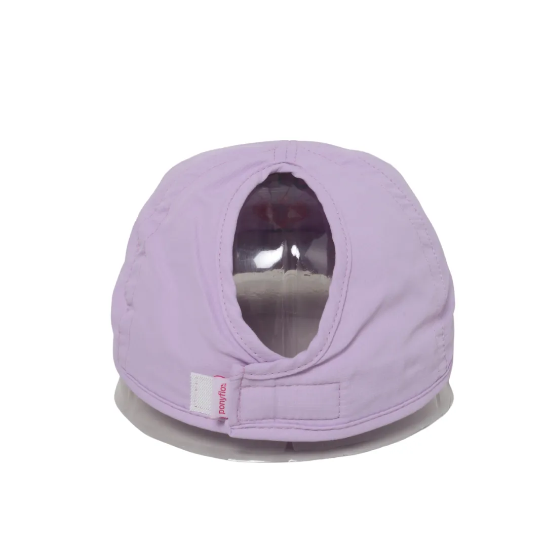 Pickleball Social Club with Pink Paddles Lightweight Ponyflo® Cap