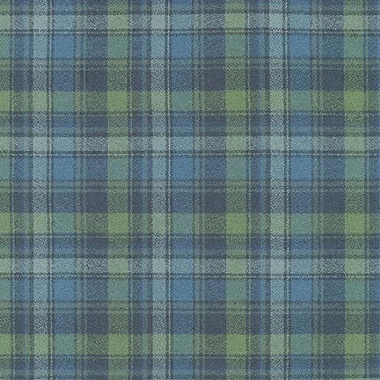 Plaid - Flannel 44" - Pacific
