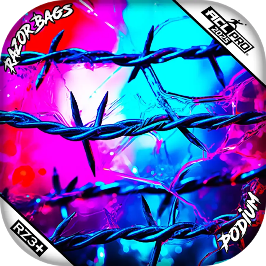 Podium | Barbed Wire | ACL PRO Razor Cornhole Bags
