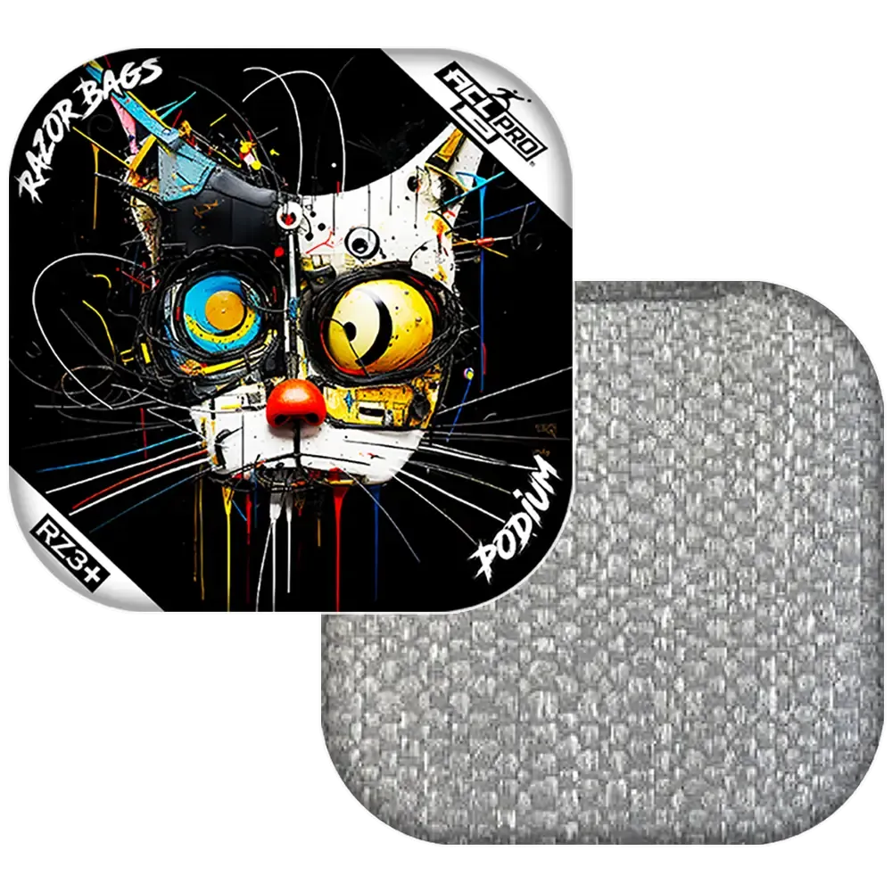 Podium | Cat Abstract | ACL PRO Razor Cornhole Bags