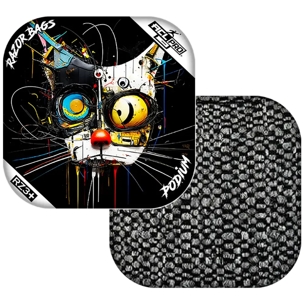 Podium | Cat Abstract | ACL PRO Razor Cornhole Bags