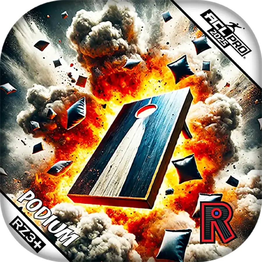 Podium | Explosive | ACL PRO Razor Cornhole Bags