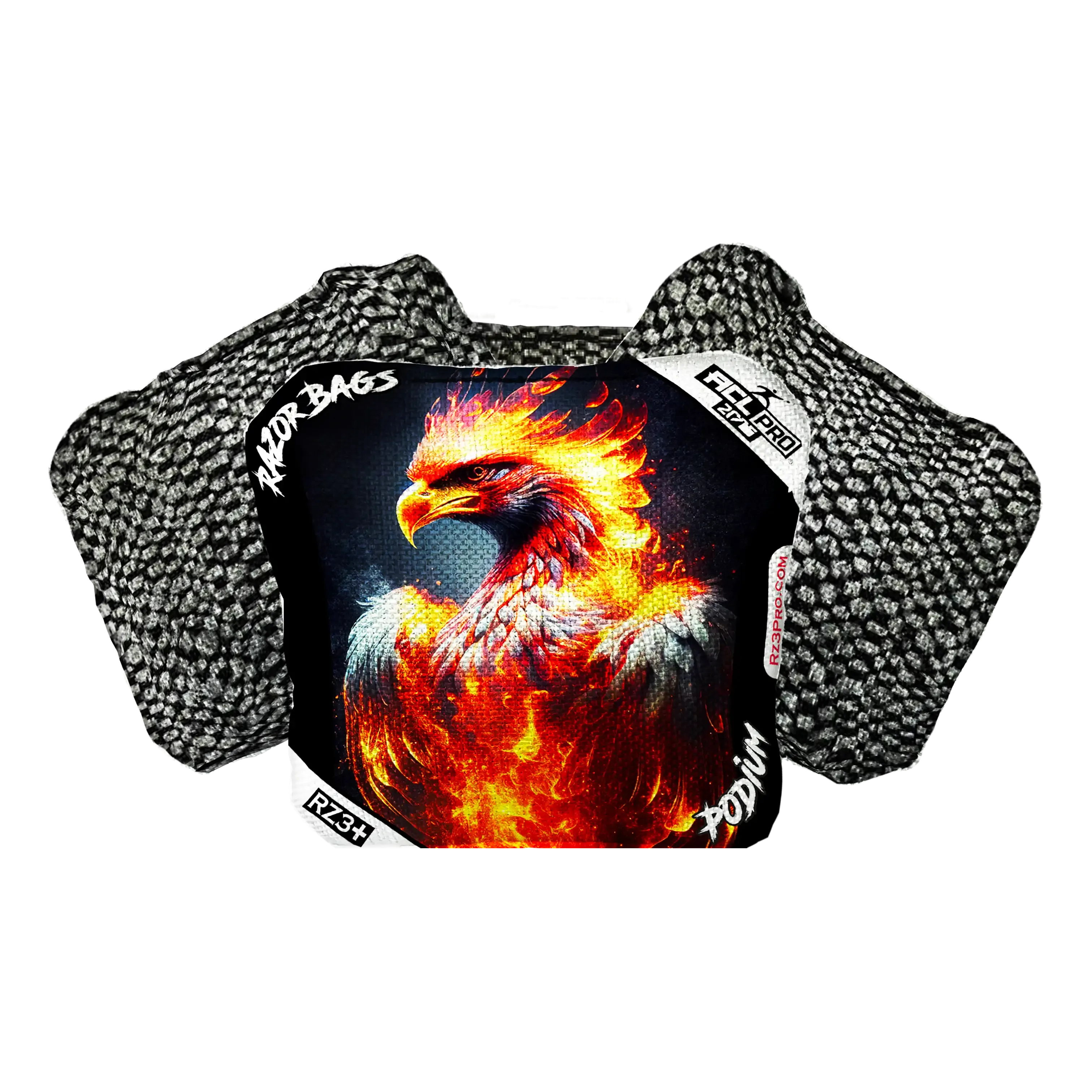 Podium | Fire Phoenix | ACL PRO Razor Cornhole Bags