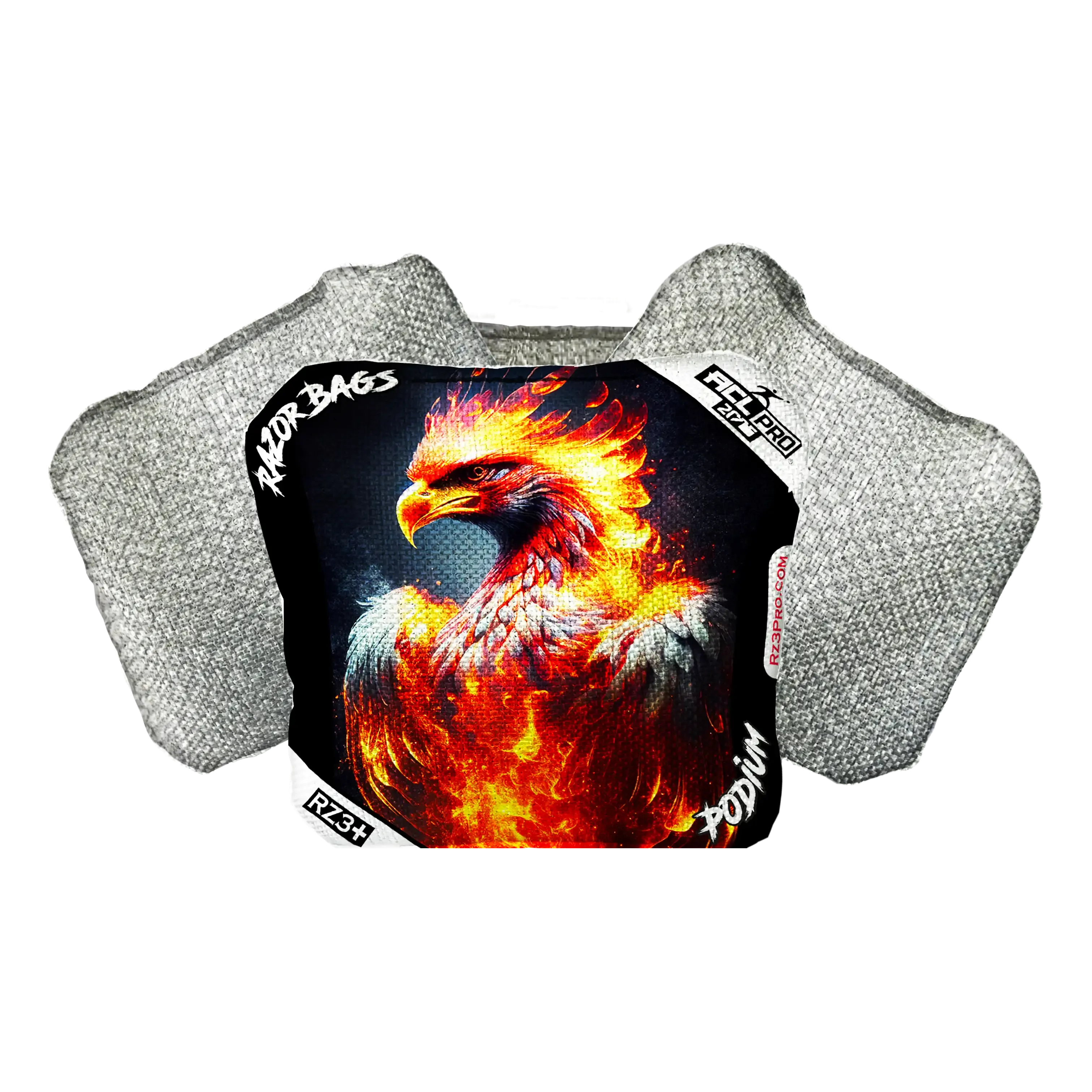 Podium | Fire Phoenix | ACL PRO Razor Cornhole Bags