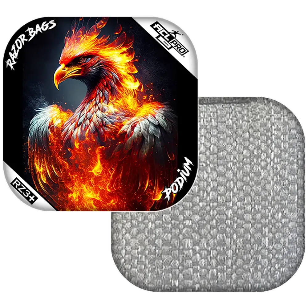 Podium | Fire Phoenix | ACL PRO Razor Cornhole Bags