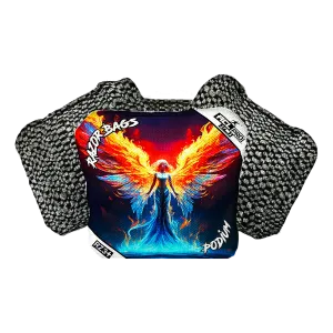 Podium | Flame Angel | ACL PRO Razor Cornhole Bags