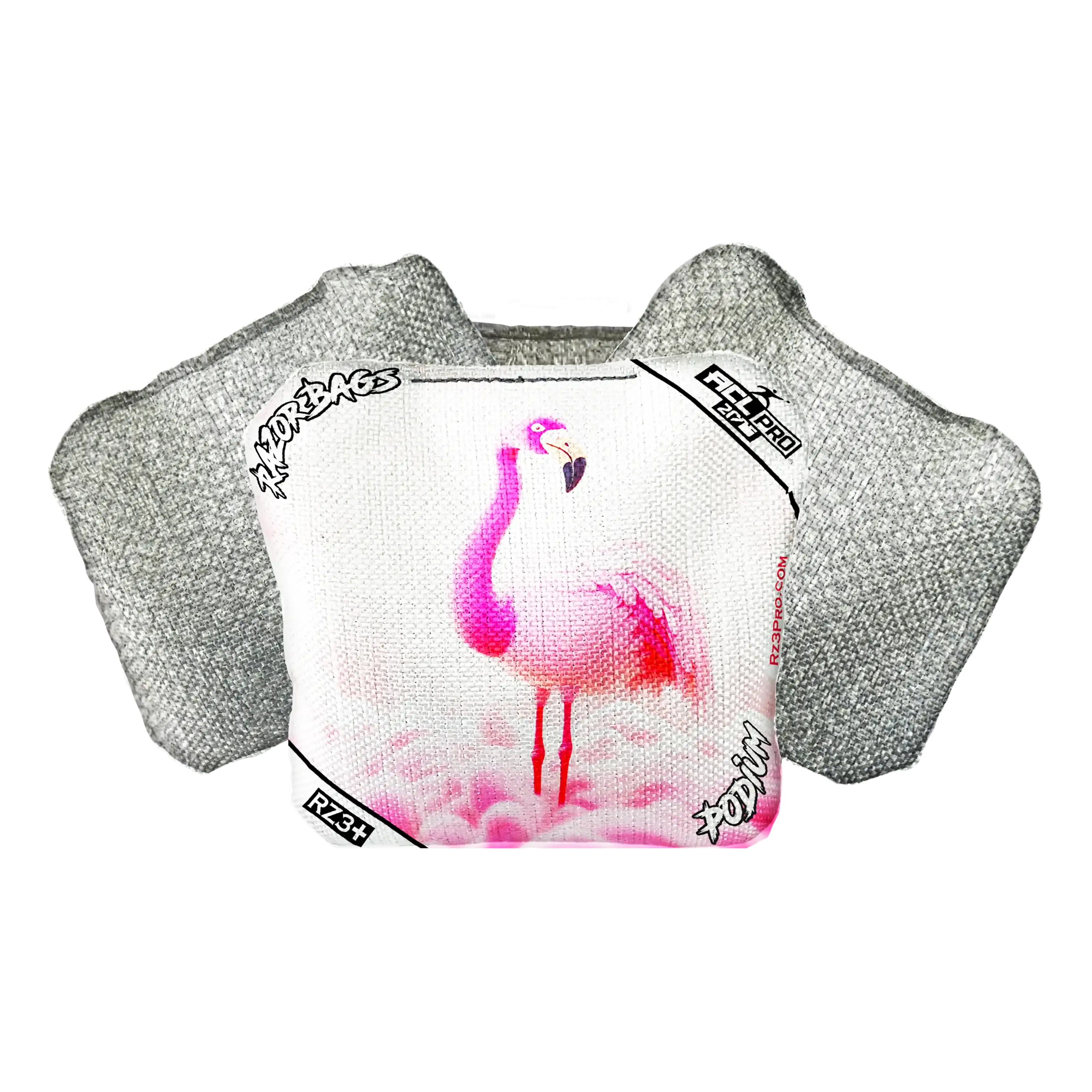 Podium | Flamingo | ACL PRO Razor Cornhole Bags