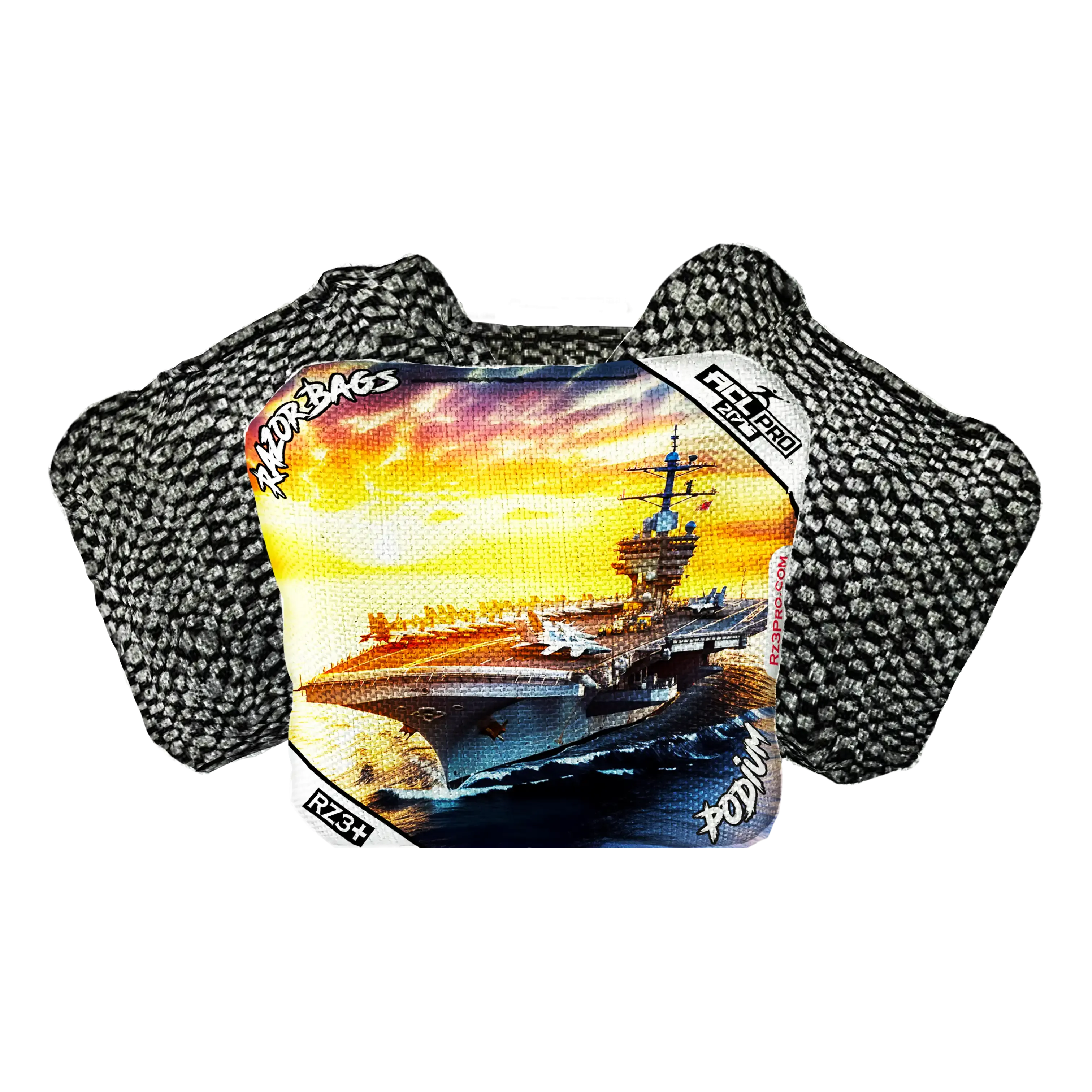 Podium | Hero Aircraft Carrier | ACL PRO Razor Cornhole Bags