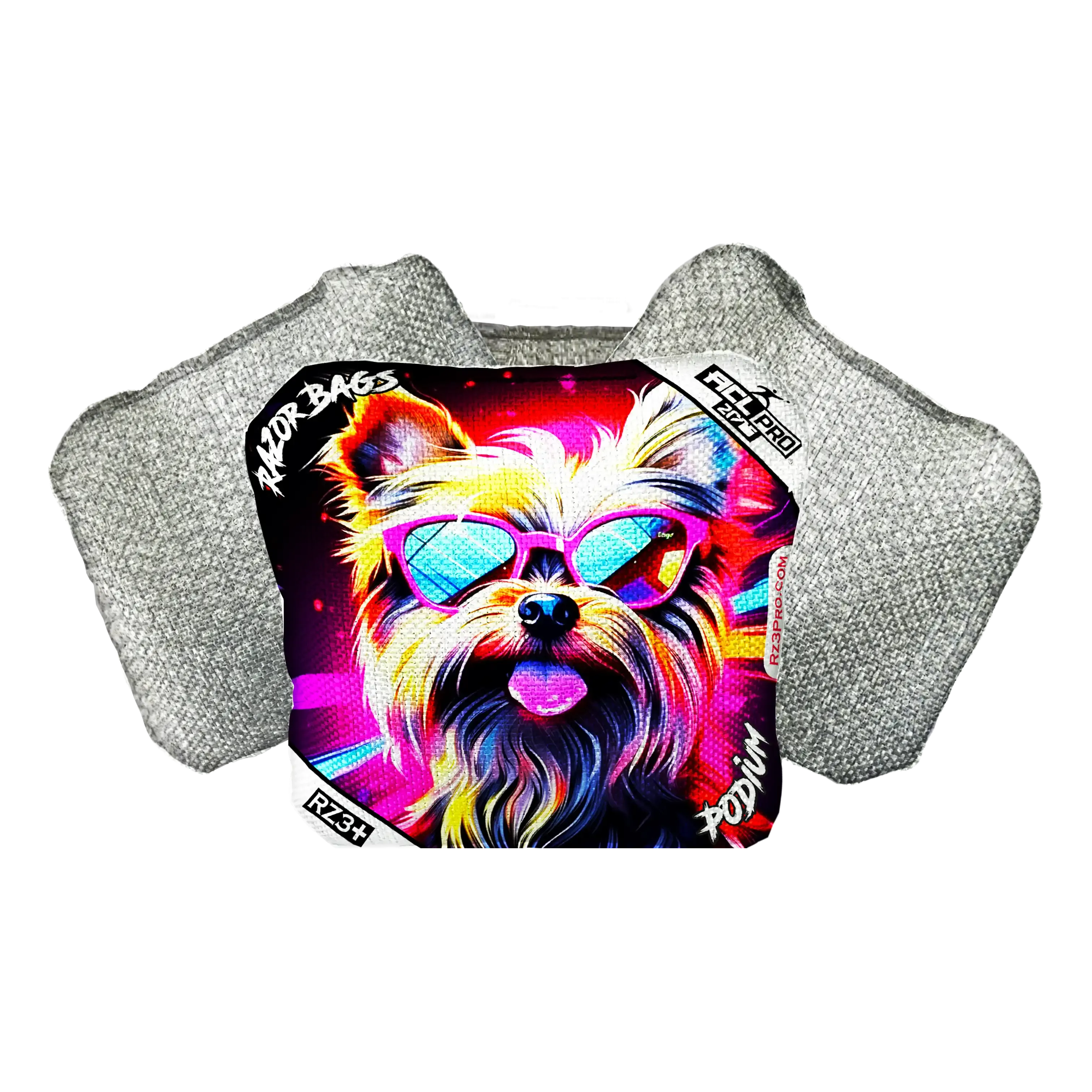 Podium | Yorkie | ACL PRO Razor Cornhole Bags