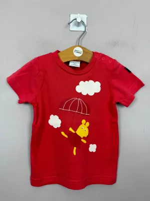 Polarn O. Pyret Red Umbrealla T-Shirt 6-9m