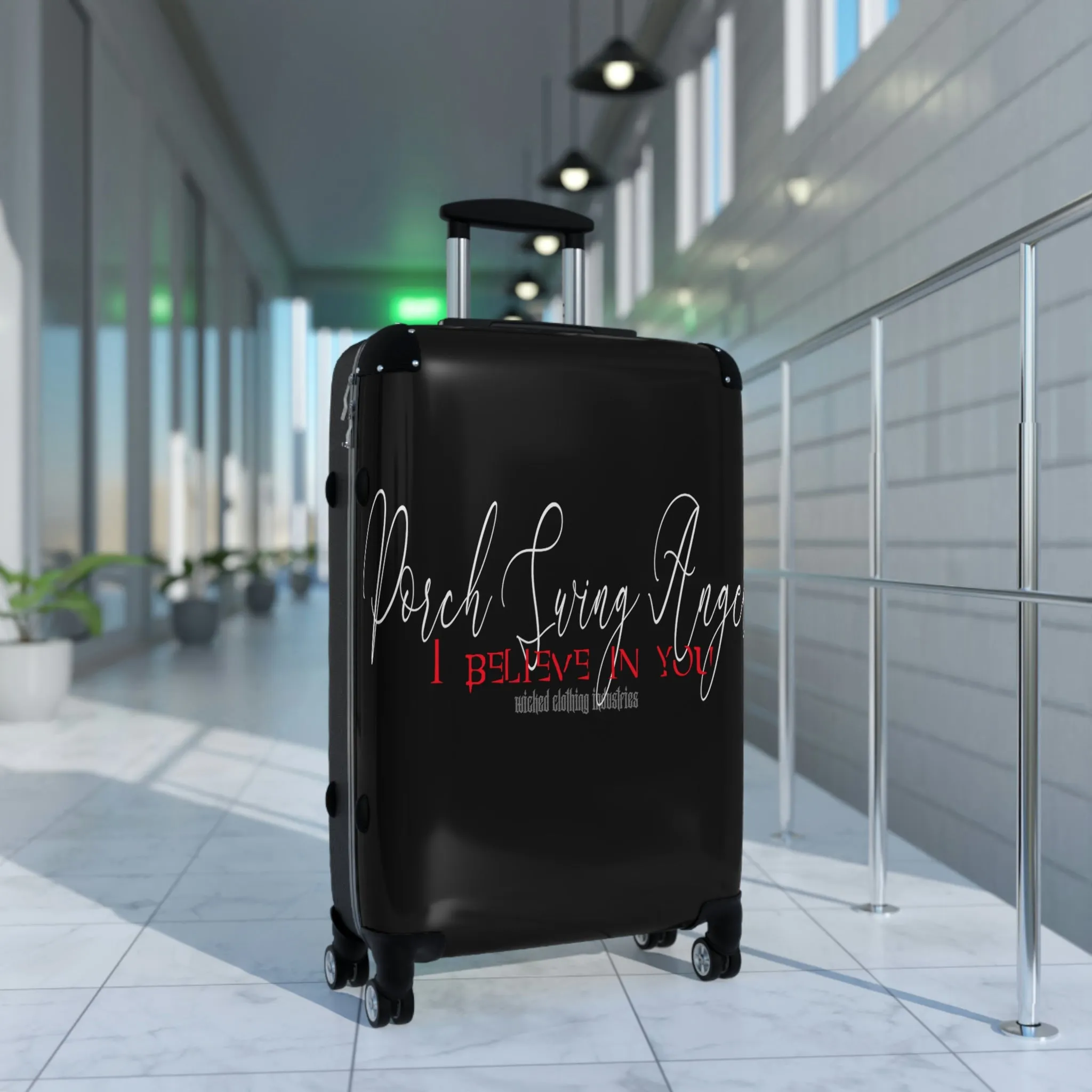 Porch Swing Angel 1 Suitcase