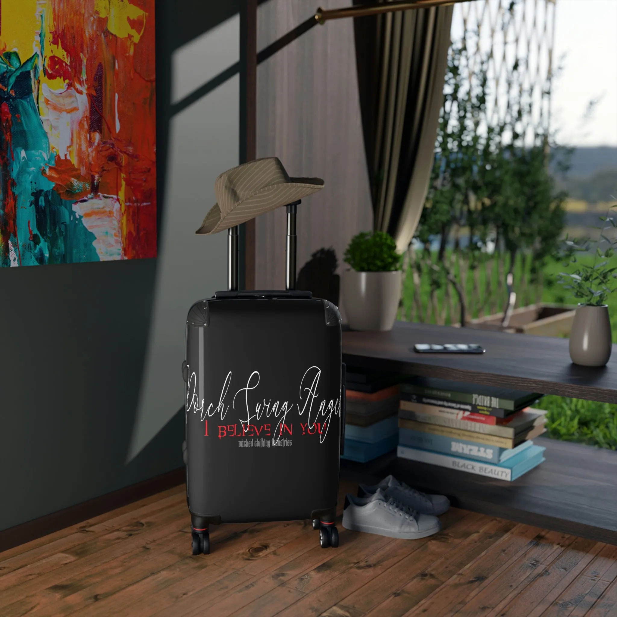 Porch Swing Angel 1 Suitcase
