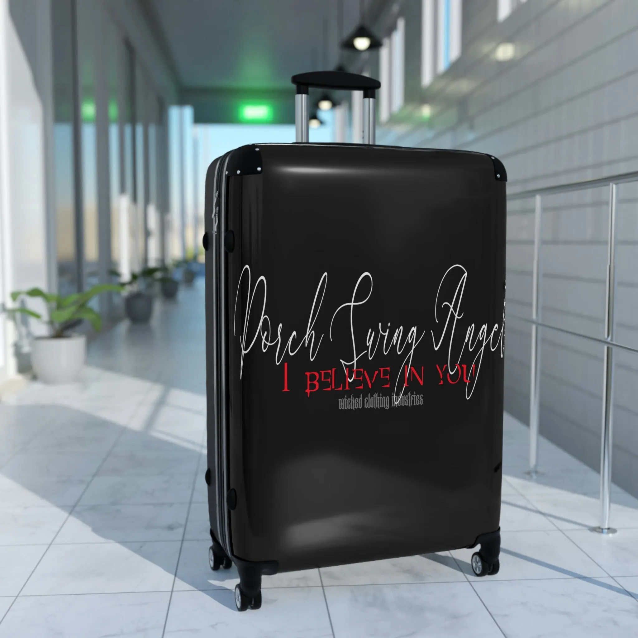 Porch Swing Angel 1 Suitcase